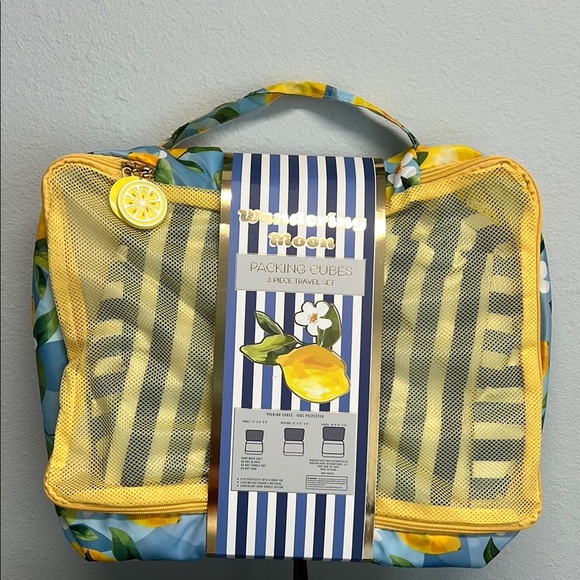 Wandering Moon | Lemon 🍋 Packing Cubes & Tech Organizer - Picture 2 of 13